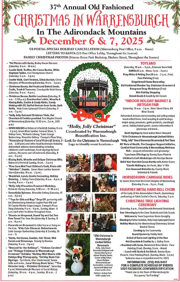 37th Christmas in Warrensburg Schedule